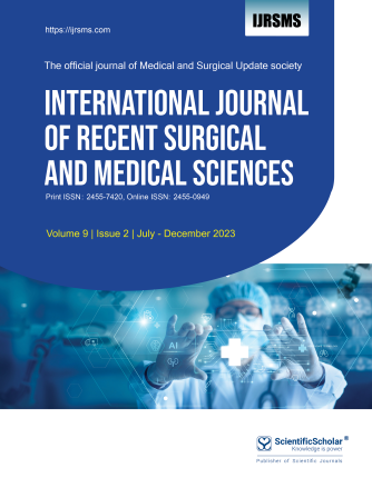 International Journal of Recent Surgical and Medical Sciences