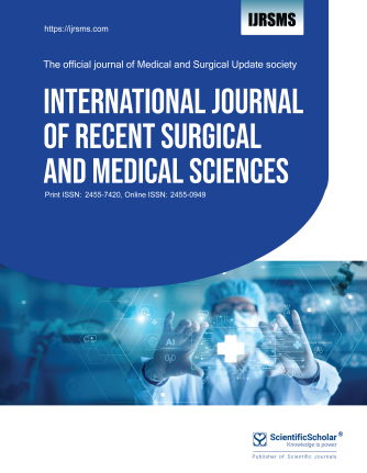 International Journal of Recent Surgical and Medical Sciences